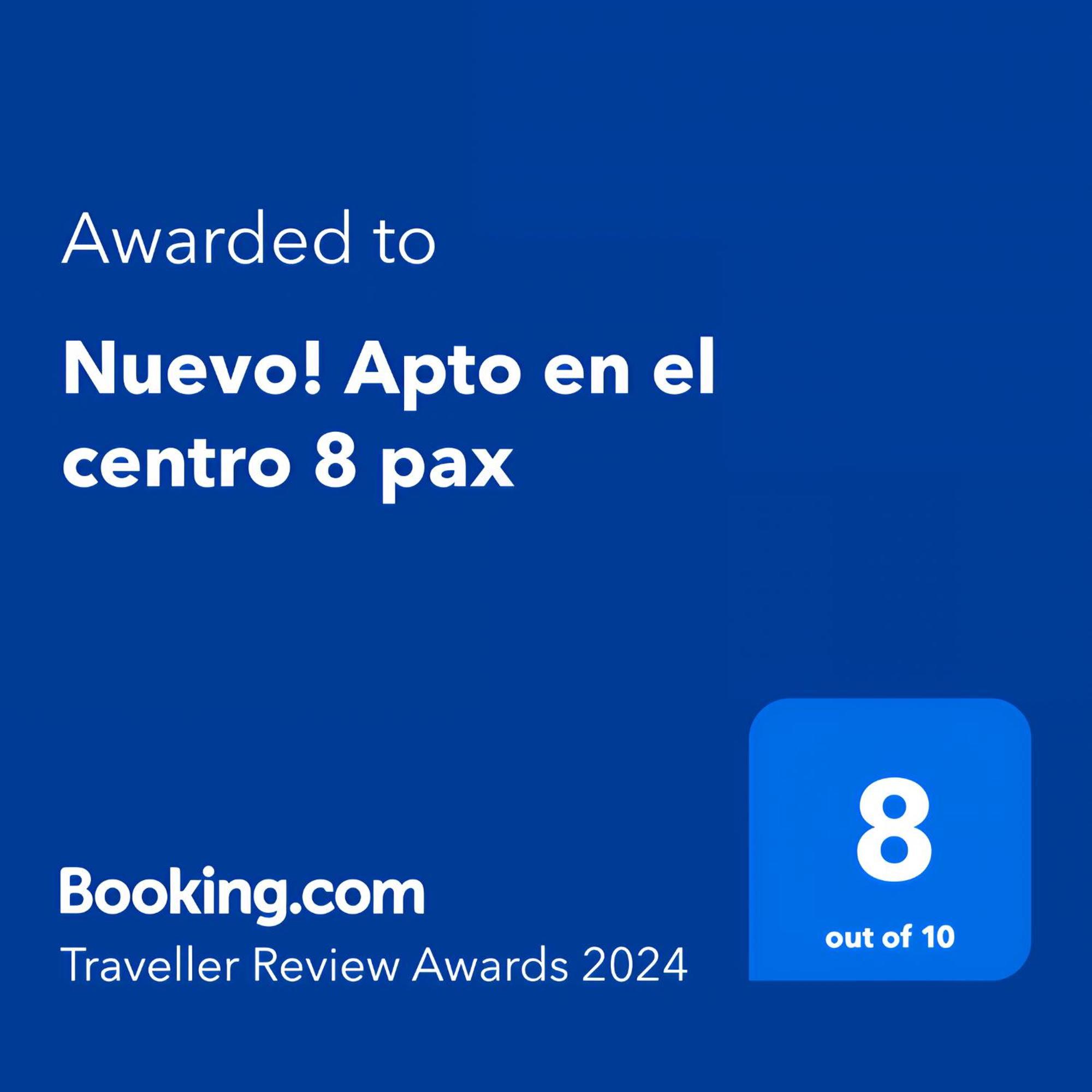 Nuevo! Pisazo En El Centro Para 8 Personas Santander Luaran gambar